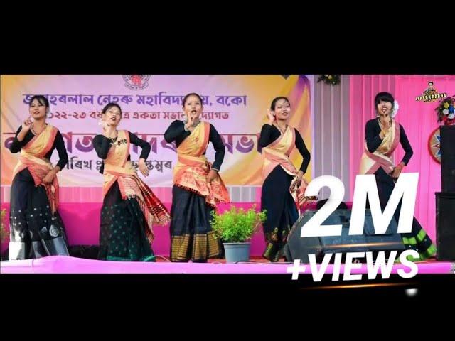 Assamese Mix Dance | Xunmoina+  Ba rib rib..... | Boko J.N Collage freshers 2022- 23 | Lipson Rabha