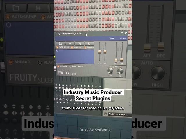 Industry Music Producer Secret Plugins
