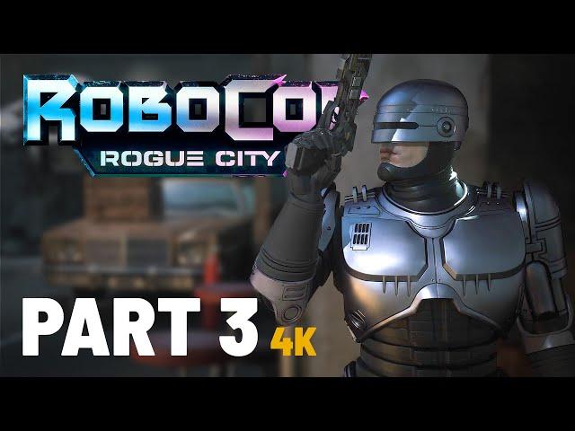 Robocop: Rogue City - Destroying Biker Gang // Part 3 / No Commentary - Walkthrough
