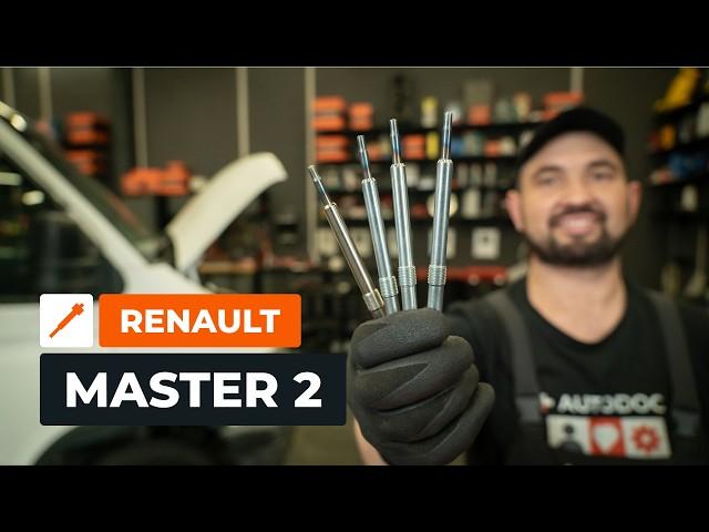 How to change glow plugs on the RENAULT MASTER 2 Van [AUTODOC TUTORIAL]