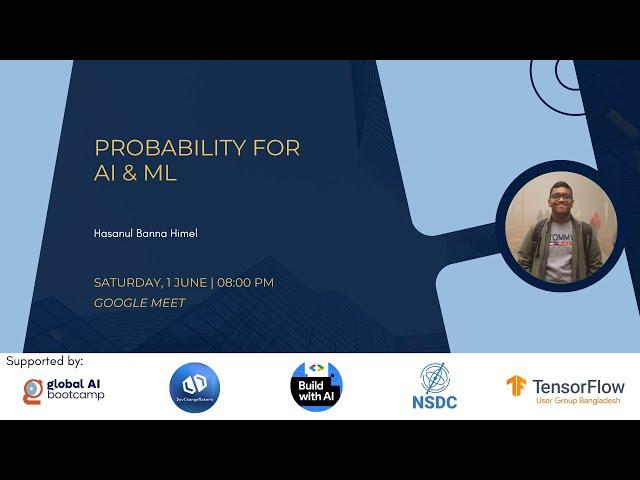 Probability for AI & ML