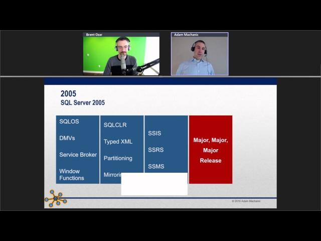 SQL Server 2016 "Hidden Gems" with Adam Machanic
