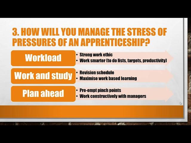 Top 5 Apprenticeship Interview Questions and Answers