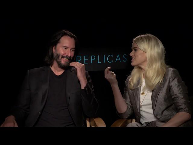 Keanu Reeves & Alice Eve explain what attracted them to REPLICAS