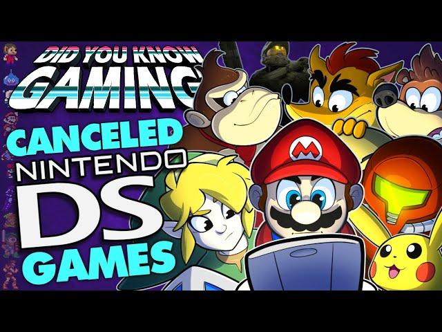 Every Cancelled Nintendo DS Game - Did You Know Gaming? Ft. Remix