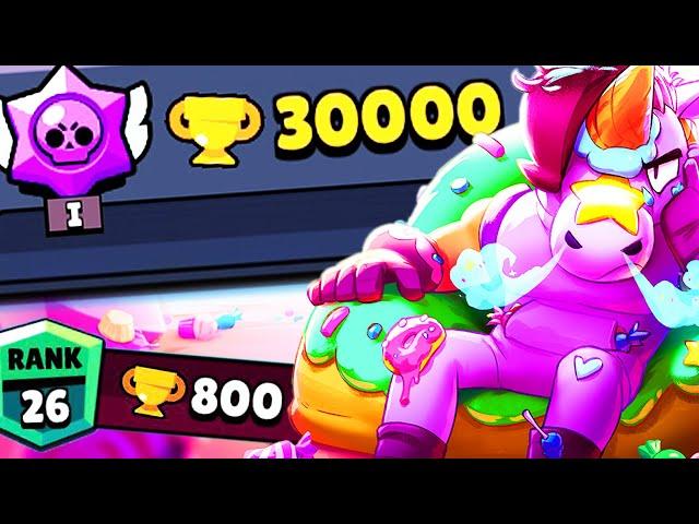 PRIDALI MOJU POSTAVU + 30000 TROFEJÍ + RANK 26 | Brawl Stars