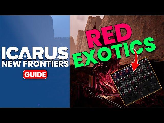 ICARUS New Frontiers - Complete Red Exotics Guide