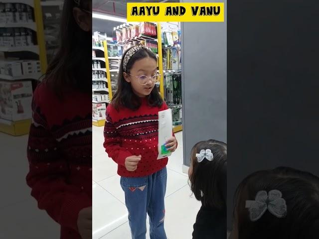 Mini Vlog 132- Aayu ki Magic Pencil ️- Part 3 #aayuandvanu #minivlog #youtubeshorts #shorts #viral