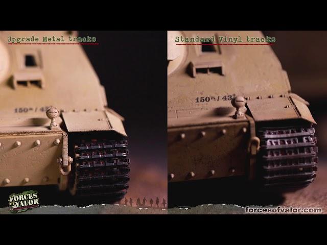 FOV 882001 German Tiger tank - Metal Upgrade track link set 德國虎式坦克 - 金屬履帶升級配件