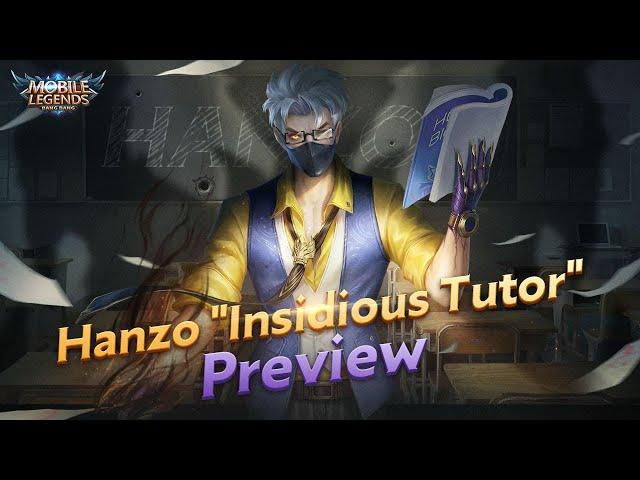 HANZO New Skin | Insidious Tutor | Mobile Legends: Bang Bang