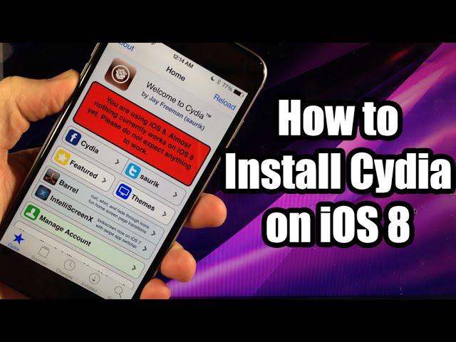 How to Install Cydia on iOS 8