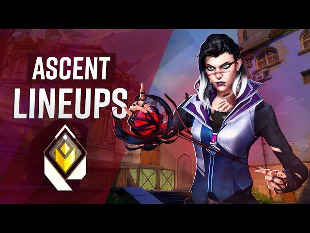 Fade Lineups Ascent - Valorant Guide *NEW*