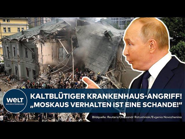 UKRAINE WAR: "A disgrace!" UN Security Council debate on Putin's cold-blooded hospital attack