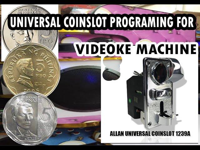 UNIVERSAL COINSLOT TO VIDEOKE MACHINE CALIBRATION