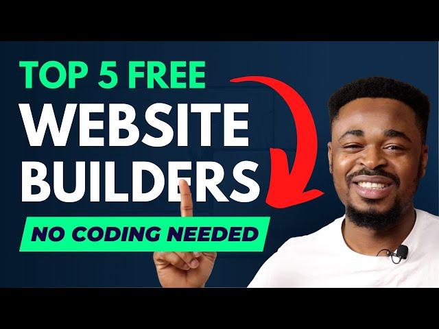 TOP 5 Best No-Code WEBSITE Builders | NO CODE Website BUILDER COMPARISON