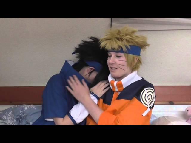 Naruto and Sasuke Halloween skit