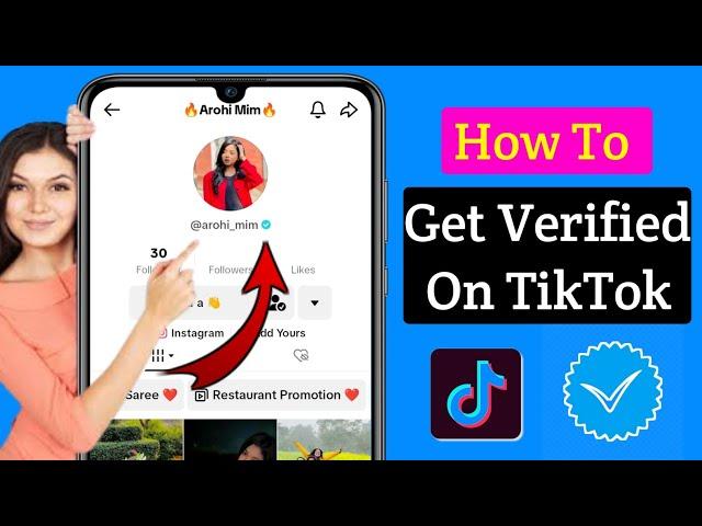 How To Get Verified BADGE On TikTok (2024) | Getting BLUE BADGE On Tik Tok