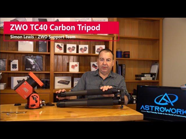 ZWO TC40 Carbon Fibre Tripod for the AM5 mount - Review