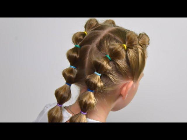 Double Bubble Braid Tutorial  2024 Hairstyles for little girls | Hair Tutorial by LittleGirlHair