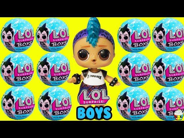 LOL Surprise BOY SERIES New Boy Dolls + Boys Basketball Game