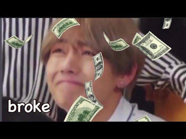 bts are “broke”