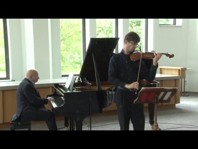 F.Schubert, Arpeggione, m1. Allegro moderato.  Alexander Lifland (Violin) Oleg Krimer (Piano)