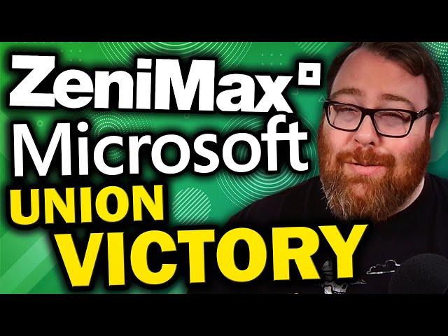 Microsoft's Zenimax Employees Unionize | 5 Minute Gaming News