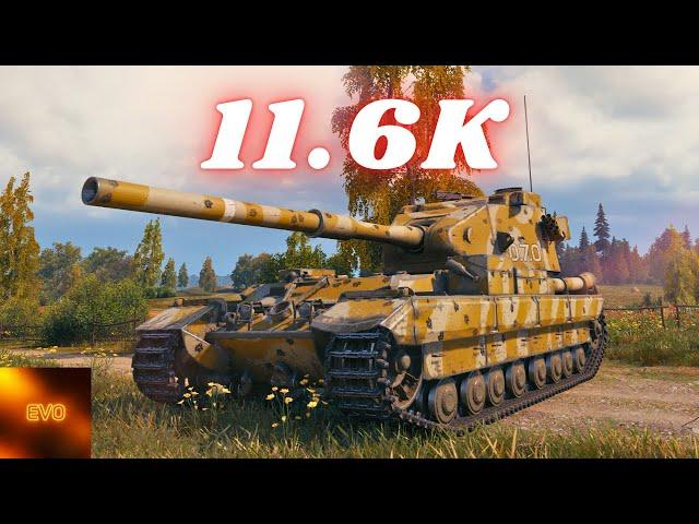 FV215b (183)  11.6K Damage & Jagdpanzer E 100 - 12K Dmg 11 Kills    World of Tanks