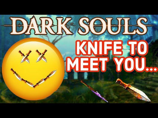 Can You Beat Dark Souls 1 with Throwing Knives Only?