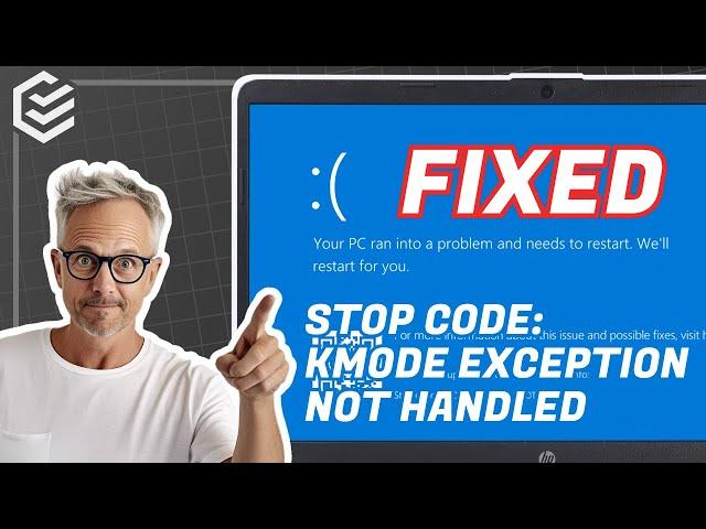 [FIXED] Kmode Exception Not Handled Windows 10/11| How to Fix Blue Screen Error on Windows 11️2024