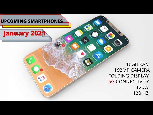 Top 10 Upcoming Smartphones in January 2021