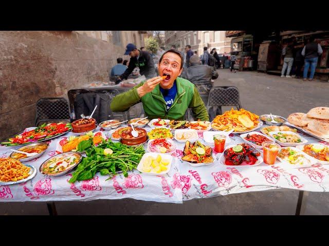 Ultimate EGYPTIAN Street Food Tour!! They WARNED Me About Cairo!! 