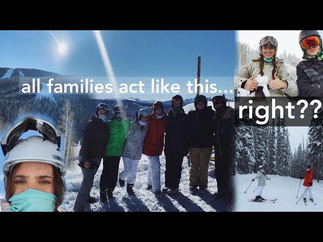 FAMILY SKI TRIP *chaotic vlog*