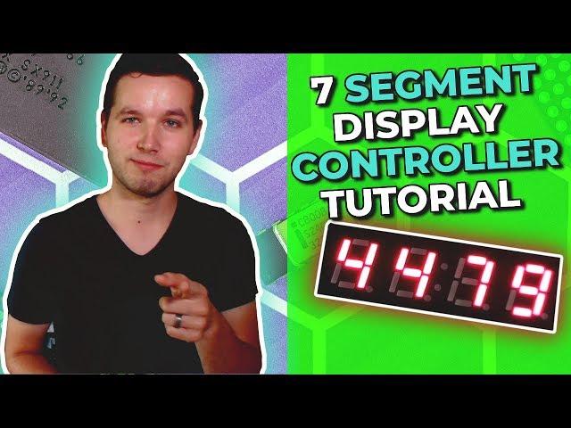 How to Create a 7 Segment Controller in Verilog? | Xilinx FPGA Programming Tutorials