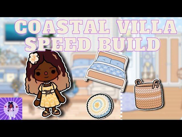 Coastal Villa Speedbuild ||Toca Life World||Mylittlegames||