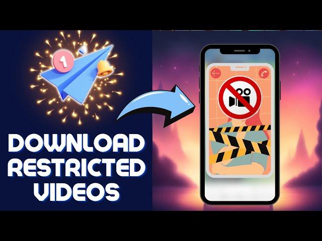 How To Download Restricted Videos from Telegram (New 2024 Tutorial)