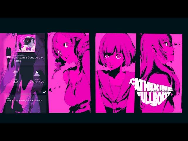 Catherine Full Body ~ Persistence Conquers All Things  Trophy ¦ Achievement Guide