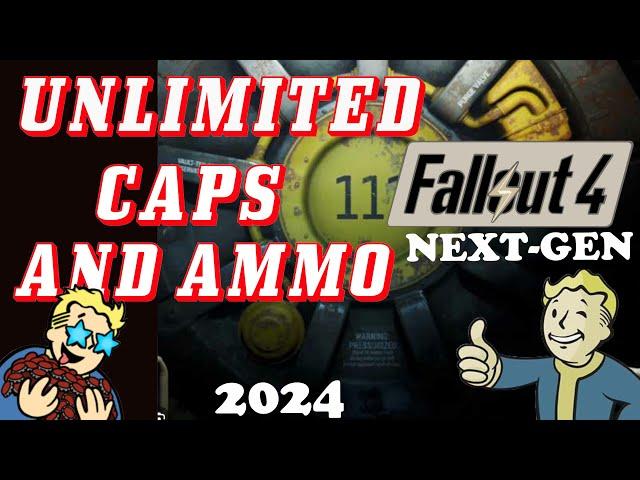 Fallout 4 INFINITE AMMO & CAPS GLITCH