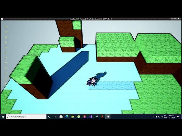 TRPG Voxel Terrain Generator - Reworking the pathfinding because it was trash