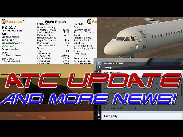 ATC Update, Cockspur Phenom, New Career Program and More MSFS NEWS!!