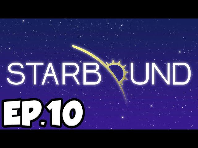 Starbound Ep.10 - CAVE ADVENTURE FOR SILVER!!! (Multiplayer Gameplay)