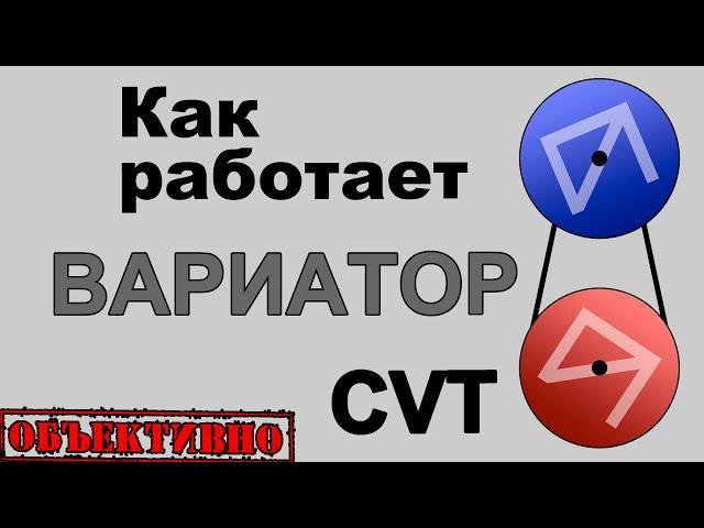 Как работает вариатор (CVT)