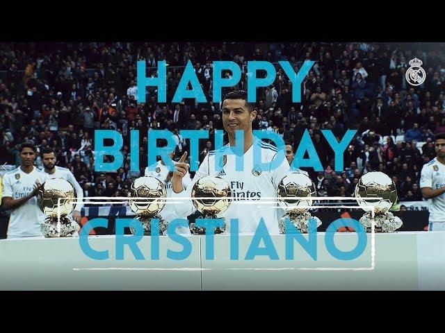 Happy 33rd Birthday to Cristiano Ronaldo!