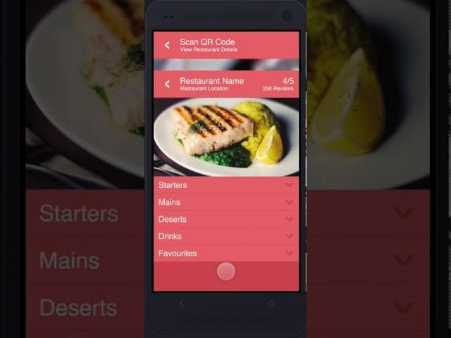 Invision App Prototype Walkthrough - Foodfind