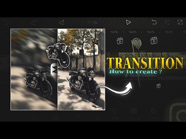 Bike video TRANSITION in Capcut | Tutorial | Edit with bk