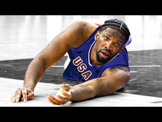 Joel Embiid is Getting Exposed In the Olympics...