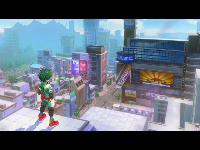 Playing The NEW Open World My Hero Academia Game