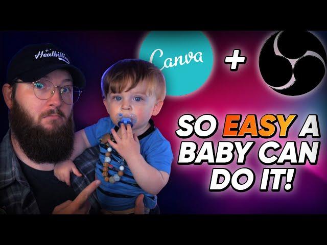 2021 New Stream Setup - Start to Finish [Canva + OBS Tutorial]