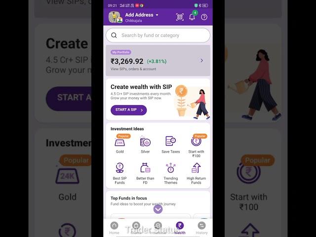 Mutual Fund Portfolio || Portfolio In Profit || Investment Plan #invesment #mutualfund #phonepe