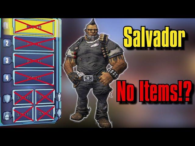 Can You Beat Borderlands 2 As Salvador WITHOUT Items?